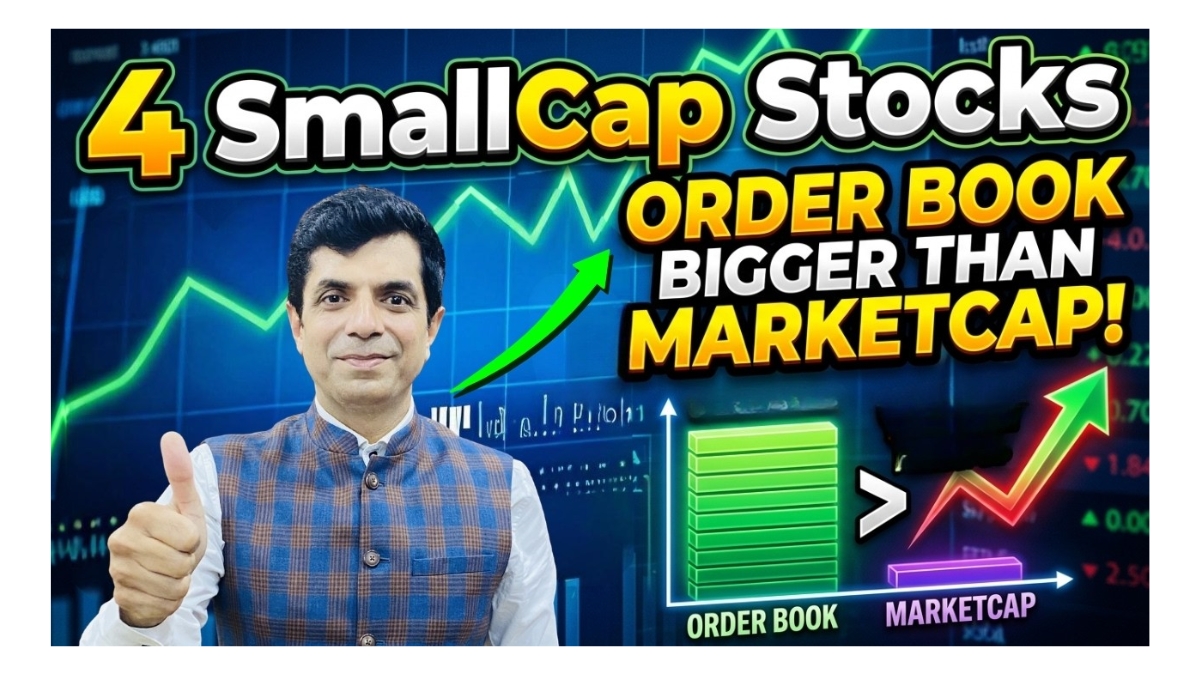 4 smallcap stocks with order book bigger than market cap by Rakesh Bansal