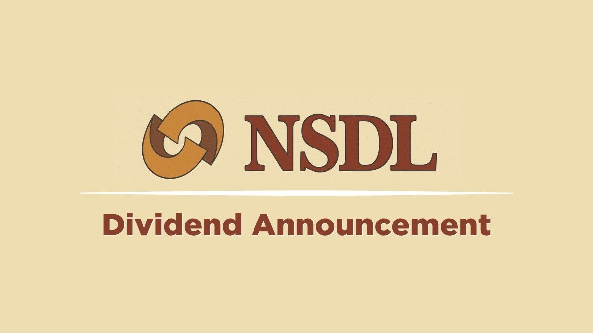 NSDL dividend 2026 announcement in Q4 results onApril 30