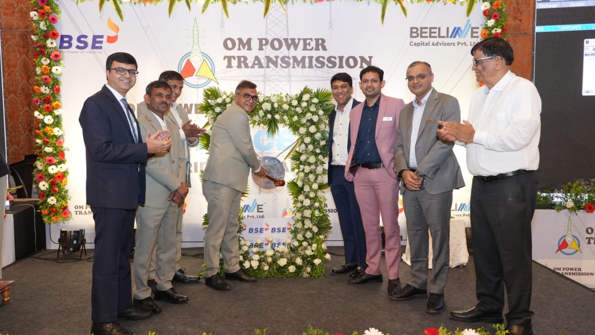 Om Power share price jumps 10% in debut trade | IPO listing