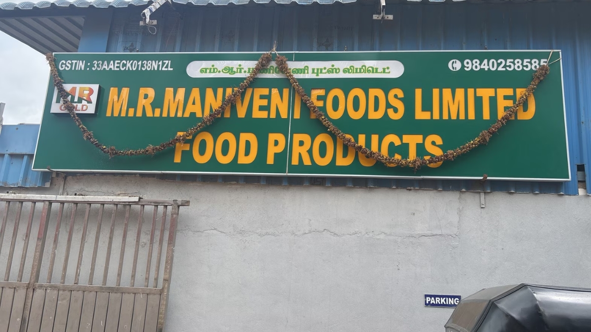 SME stock: MR Maniveni Foods shares fall in debut trade