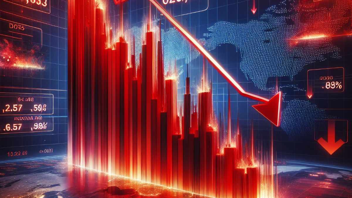 Stock market crash: Investors lose Rs 12.87 lakh crore as Sensex, Nifty dive 3%